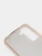 Золотой чехол блестящий Samsung Galaxy S22 Plus, накладка c блестками Samsung S22+
