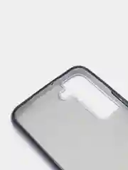 Угольный чехол блестящий Samsung Galaxy S22 Plus, накладка c блестками Samsung S22+