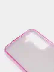 Лавандовый чехол блестящий Samsung Galaxy S22 Plus, накладка c блестками Samsung S22+
