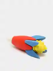Красный ластик фигурный, МИКС, Ракета