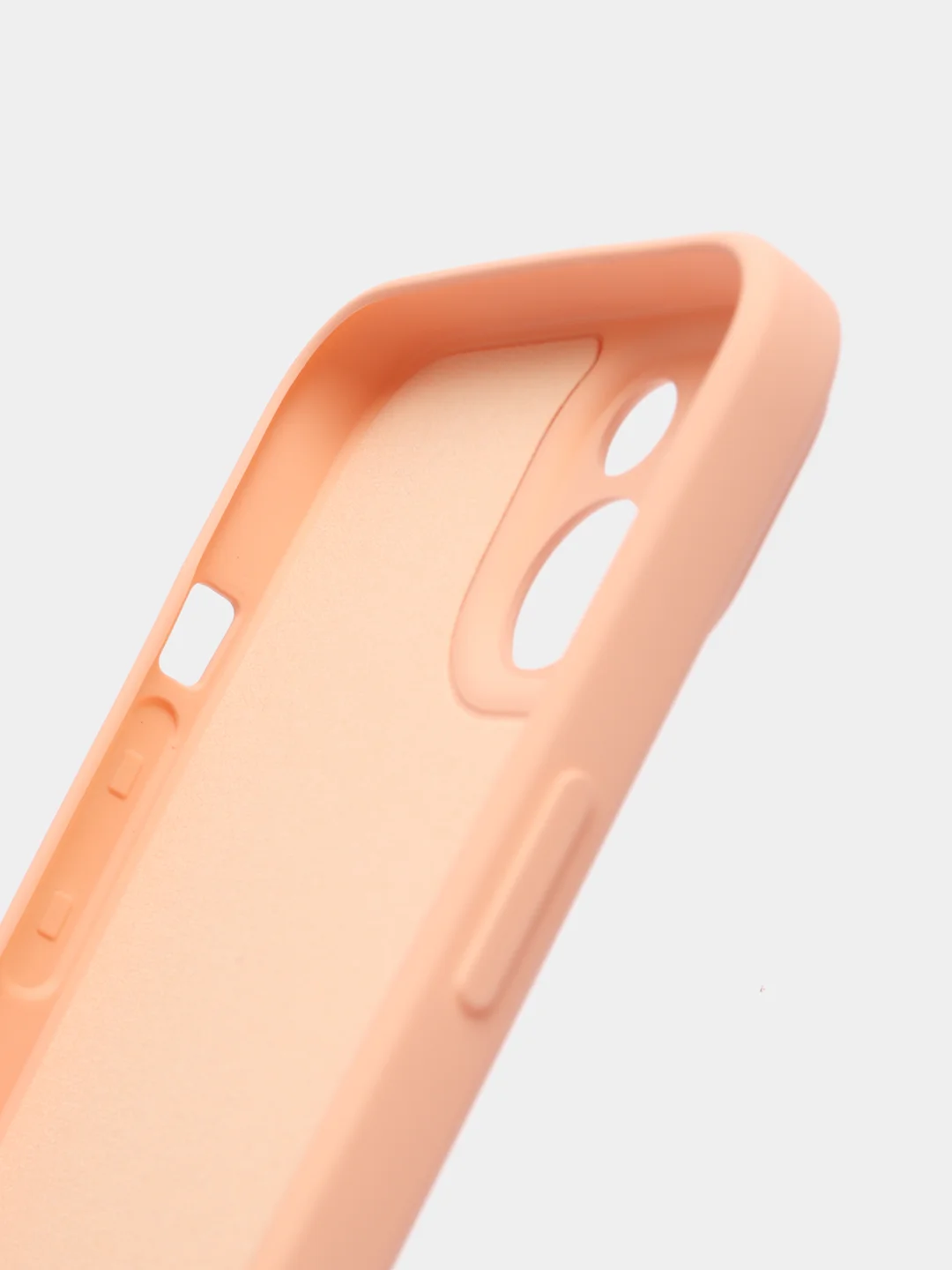 Бежевый чехол iPhone 11 13 12 Pro Mini силиконовый ( Айфон Про Мини )
