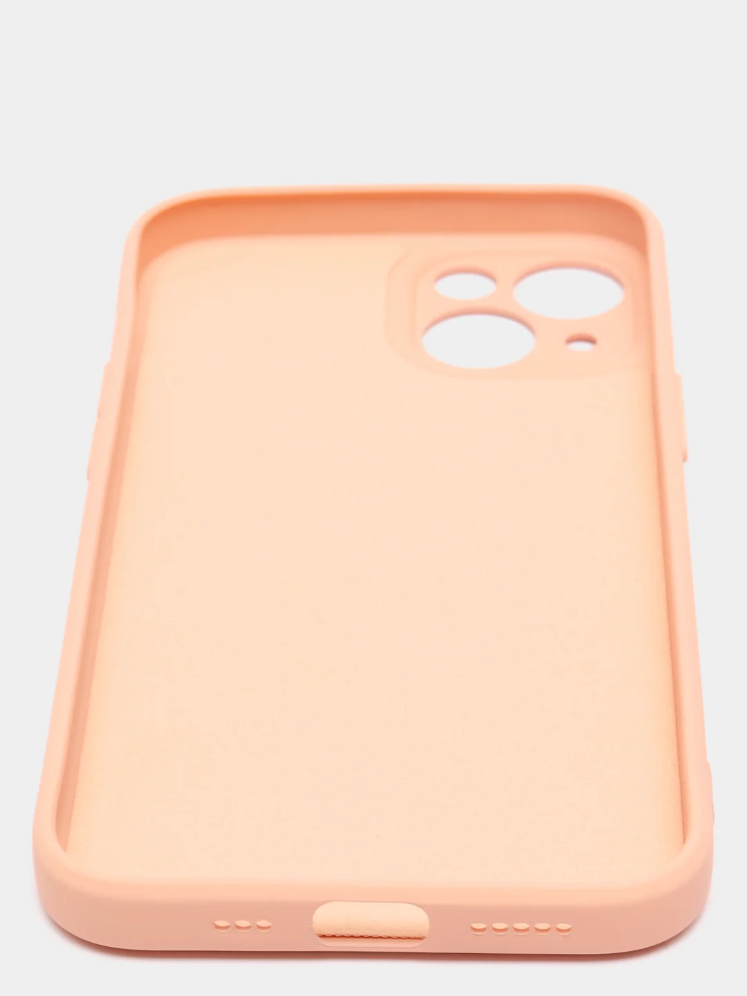 Бежевый чехол iPhone 11 13 12 Pro Mini силиконовый ( Айфон Про Мини )