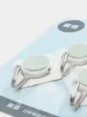 Зеленый крючок самоклеящийся, 3 шт