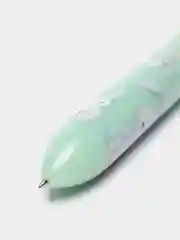Мятный ручка шариковая, 10-12 цветная, с детской насадкой