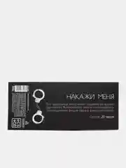 Чековая книжка для двоих «Накажи меня», 18+