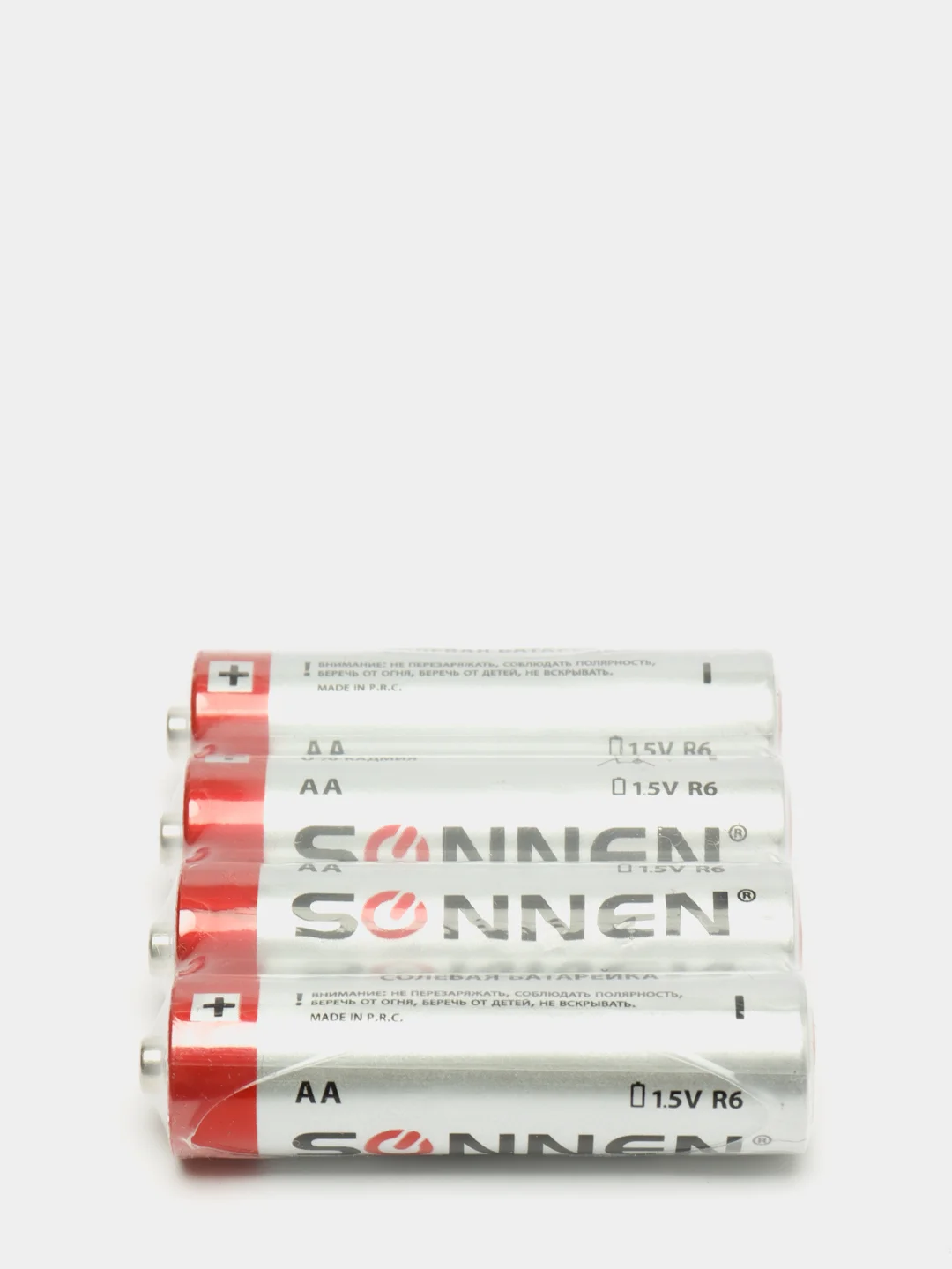 Батарейки SONNEN AA,AAA в комплекте 4 шт,в пленке(пальчиковые АА/R6,мизинчиковые ААА/R03)