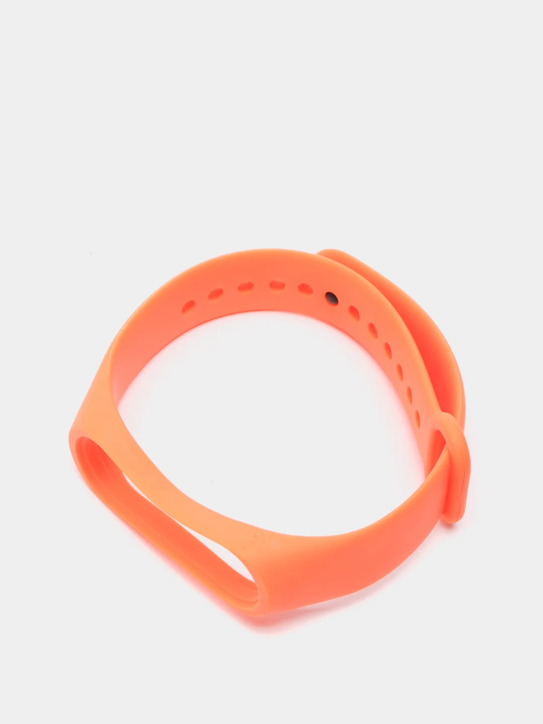 Оранжевый силиконовый ремешок Xiaomi Mi Band 3, Mi Band 4 (Сяоми Ми Бэнд 3, Ми Бэнд 4)