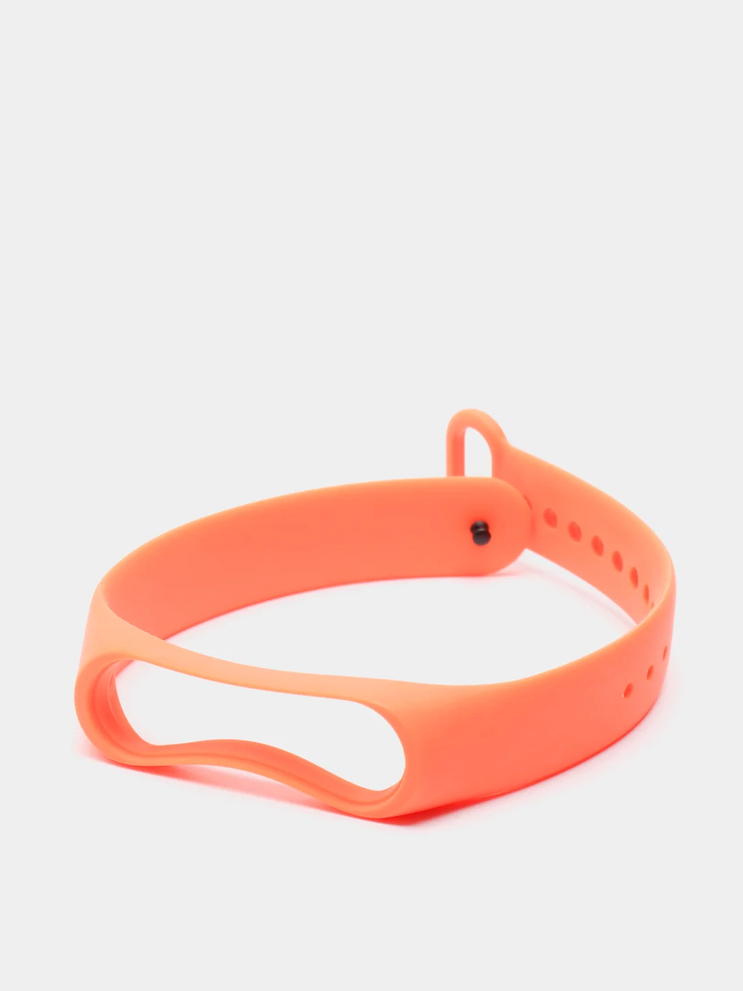 Оранжевый силиконовый ремешок Xiaomi Mi Band 3, Mi Band 4 (Сяоми Ми Бэнд 3, Ми Бэнд 4)