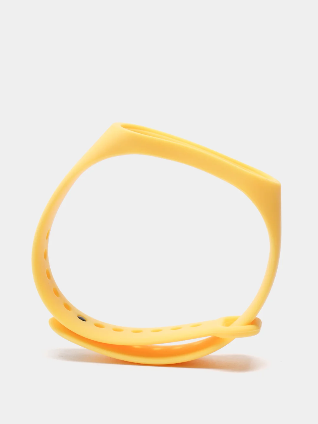 Желтый силиконовый ремешок Xiaomi Mi Band 3, Mi Band 4 (Сяоми Ми Бэнд 3, Ми Бэнд 4)