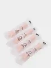 Розовый электрическая звуковая зубная щетка SONIC TOOTHBRUSH X-2, 6 режимов, 4 насадки