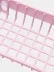 Розовый корзина для губки