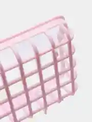 Розовый корзина для губки
