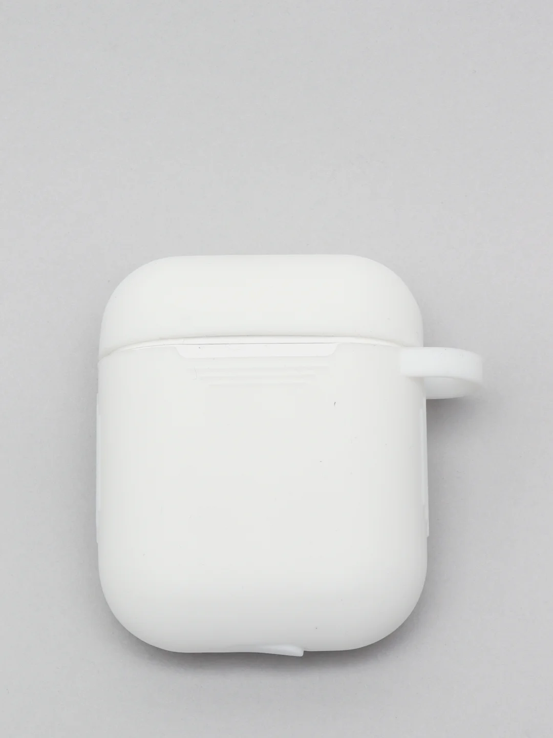 Белый чехол для наушников Apple AirPods 1, 2, TWS i9s, i10, i12, i13, i14, i15, i100