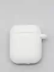 Белый чехол для наушников Apple AirPods 1, 2, TWS i9s, i10, i12, i13, i14, i15, i100