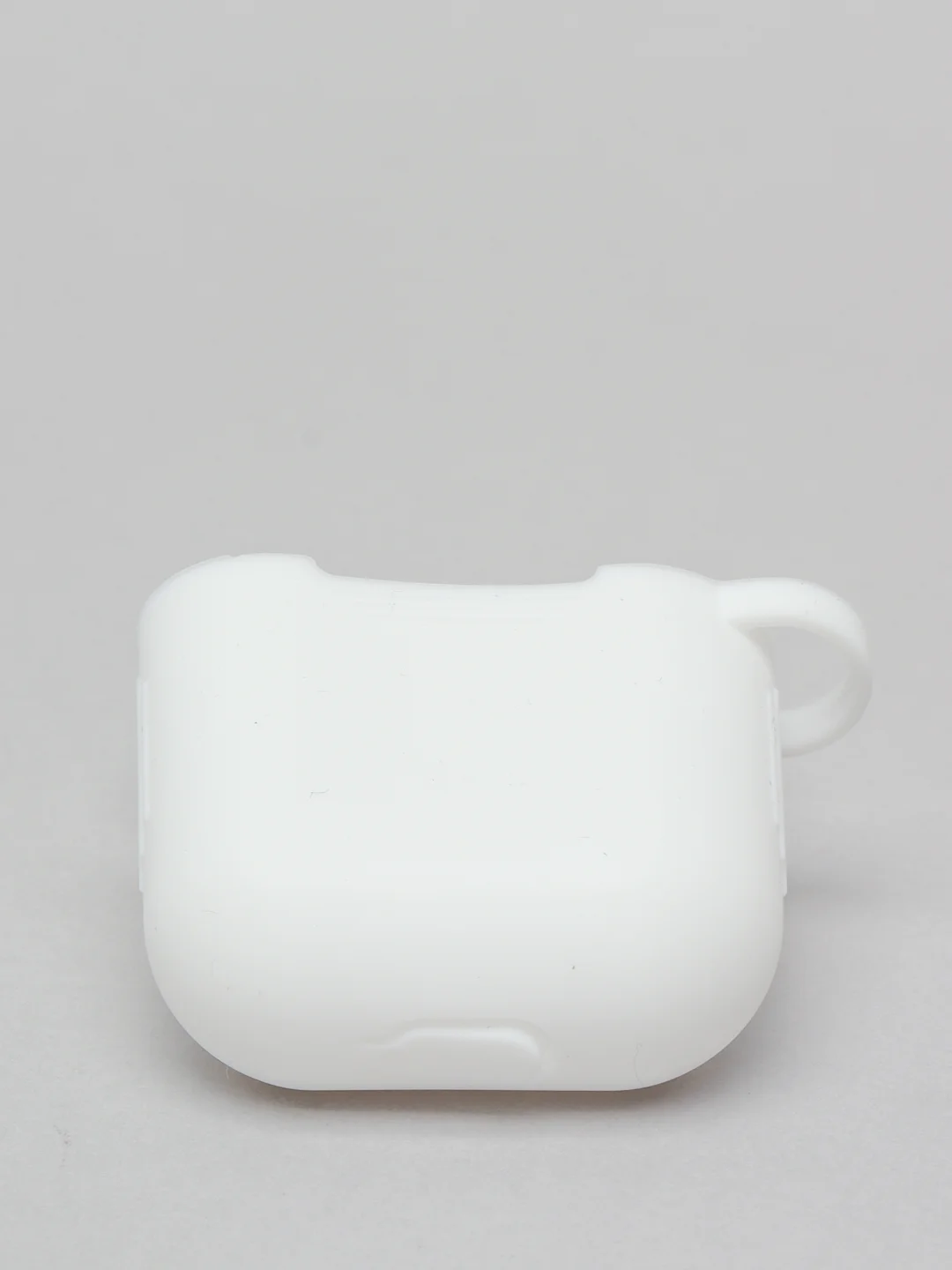Белый чехол для наушников Apple AirPods 1, 2, TWS i9s, i10, i12, i13, i14, i15, i100