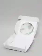 Белый подарочная коробка сборная с окном