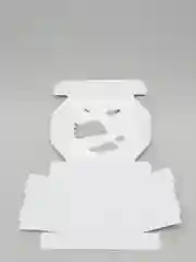Белый подарочная коробка сборная с окном