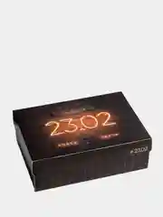 Коробка «23 февраля», 21 х 15 х 7 см