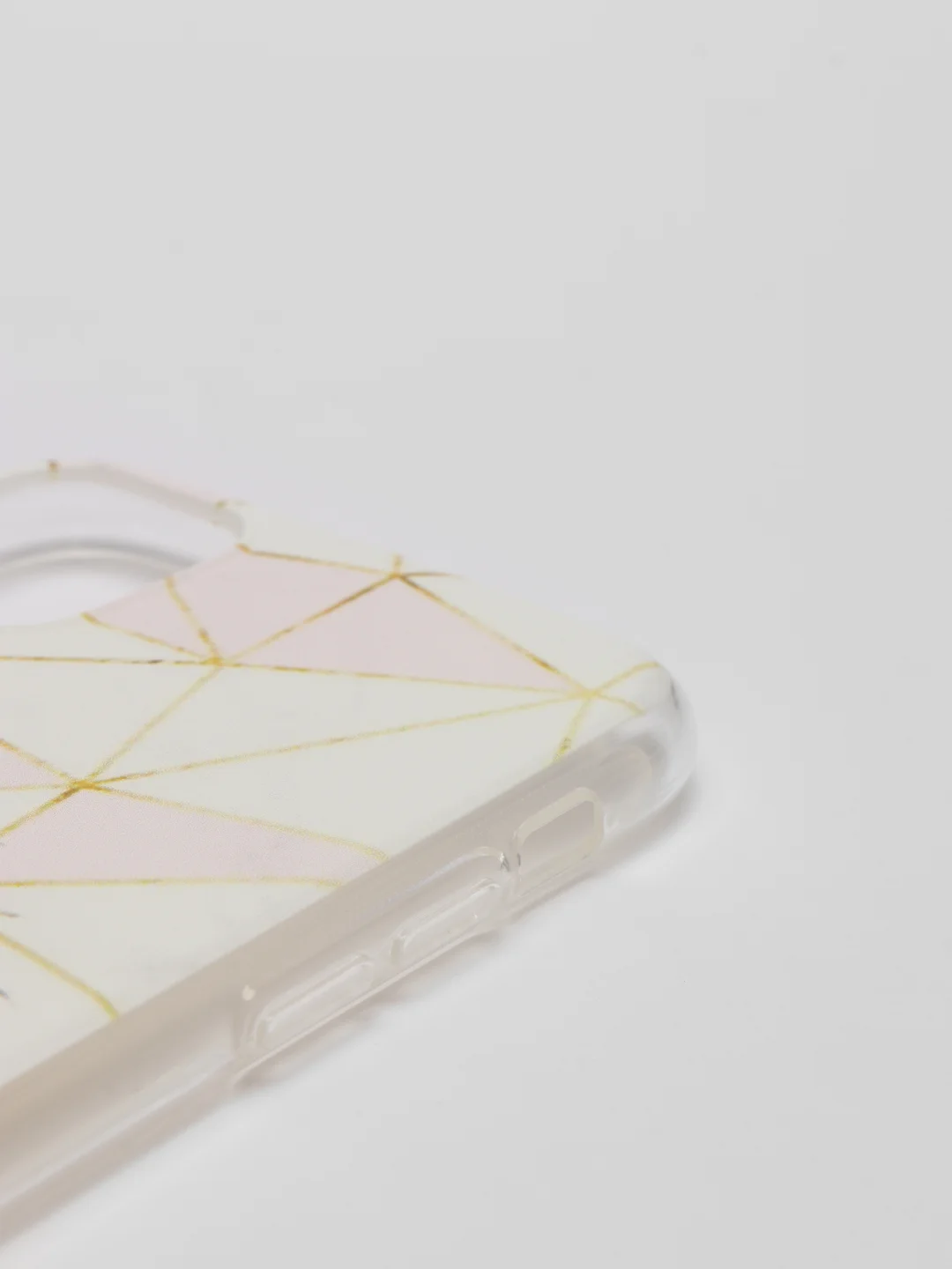 Золотой чехол для iPhone 11, принт "Ананасы"