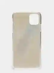 Коричневый чехол для iPhone 11, принт "Ананасы"