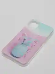 Зелёный хаки чехол для iPhone 11, принт "Ананасы"