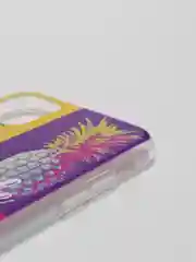 Коралловый чехол для iPhone 11, принт "Ананасы"