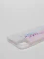 Красный чехол для iPhone 11, принт "Ананасы"