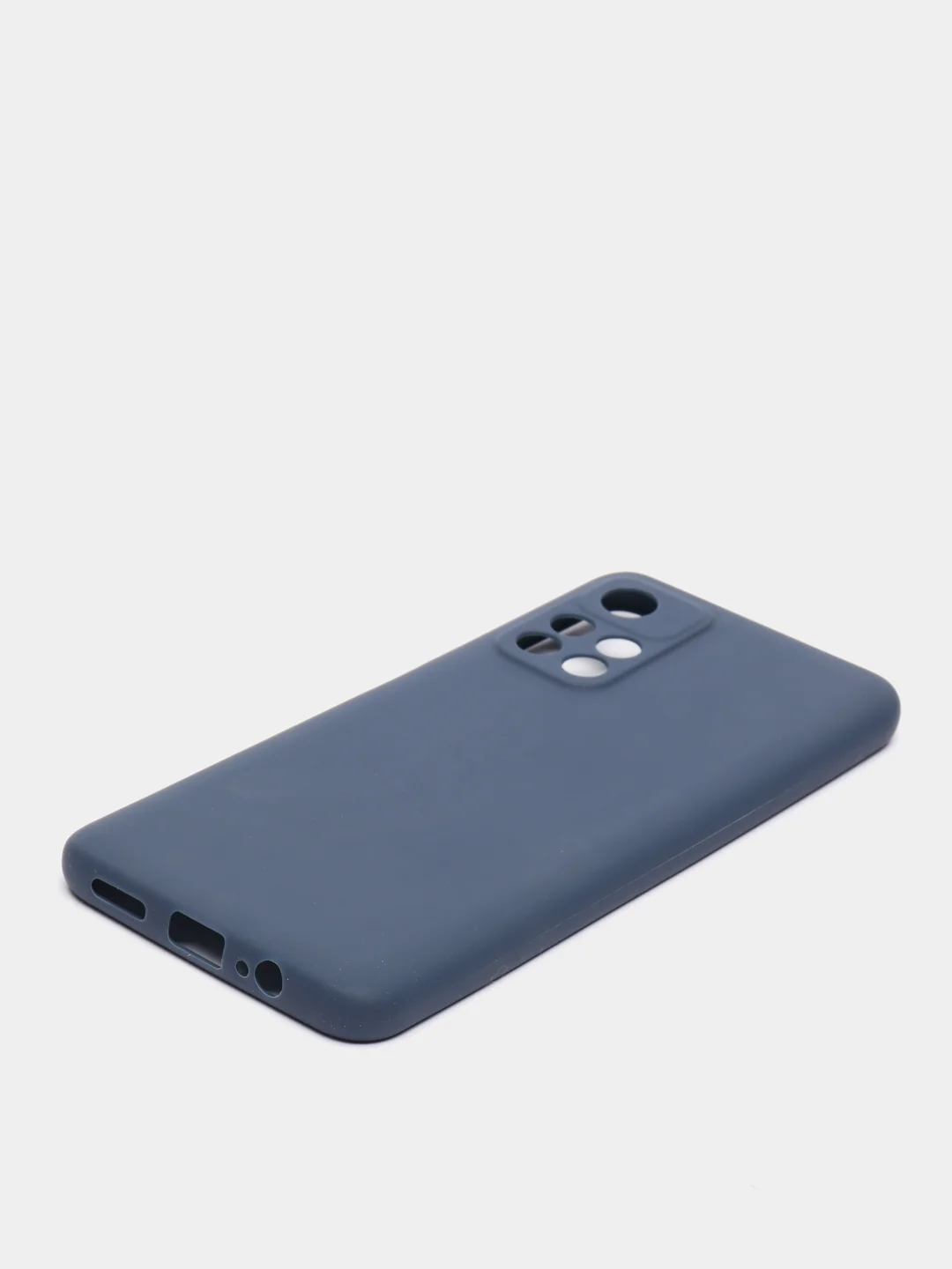 Темно-синий чехол Xiaomi Poco M4 Pro 5G, силиконовый