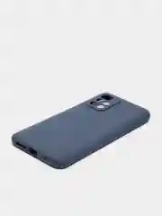 Синий чехол силиконовый Xiaomi Redmi 10 / Редми 10 матовый, цветной