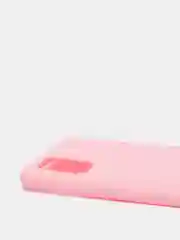 Розовый чехол Samsung Galaxy A31 силиконовый цветной матовый (Самсунг Галакси А31)