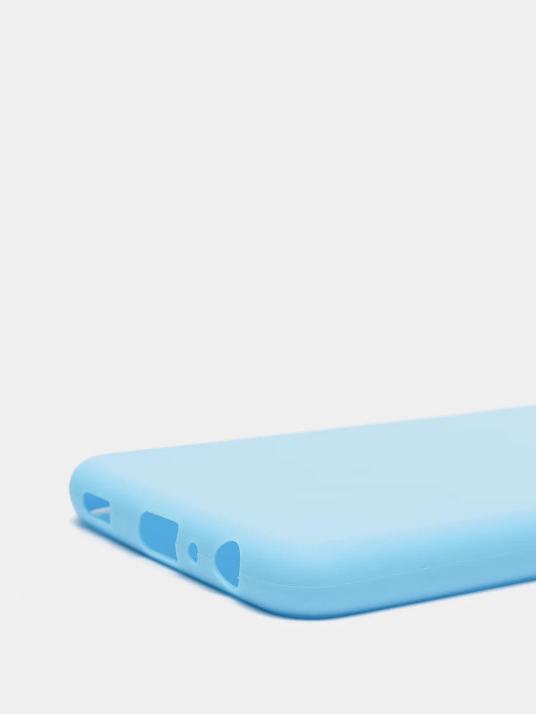 Голубой чехол Samsung Galaxy A22, Galaxy M22, Galaxy M32, Самсунг Галакси А22, М22 М32 силиконовый