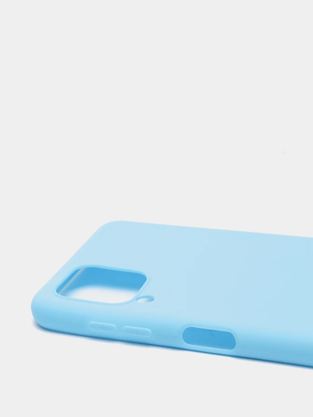 Голубой чехол Samsung Galaxy A22, Galaxy M22, Galaxy M32, Самсунг Галакси А22, М22 М32 силиконовый