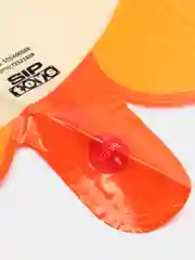 Светло-оранжевый воздушный шар: Пингвин