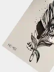 Манго временные татуировки, "Перо"