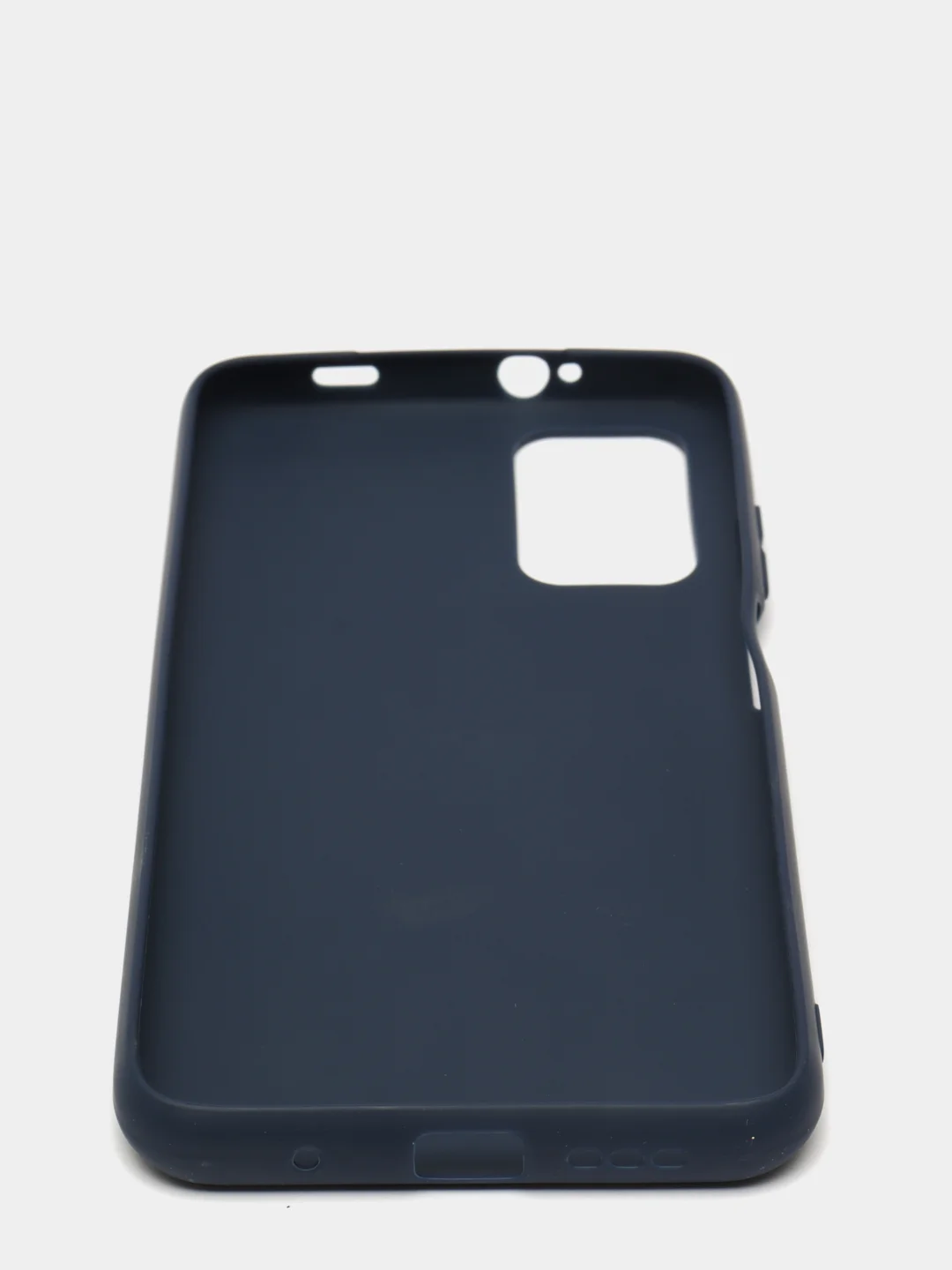 Темно-синий чехол Xiaomi Poco M3 (Сяоми Поко М3), силиконовый, матовый, цветной