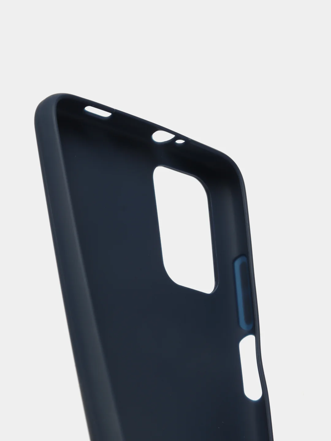 Темно-синий чехол Xiaomi Poco M3 (Сяоми Поко М3), силиконовый, матовый, цветной