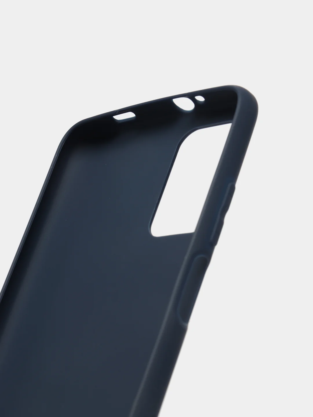 Темно-синий чехол Xiaomi Poco M3 (Сяоми Поко М3), силиконовый, матовый, цветной