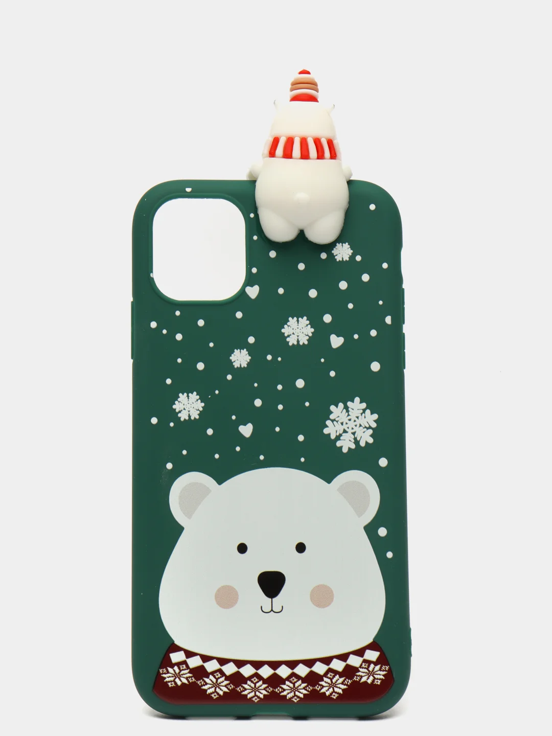 Лесной зеленый чехол "Happy New Year" 2 для iPhone 6/6s 7/8 Plus XR XS 11 Pro 12 Pro mini