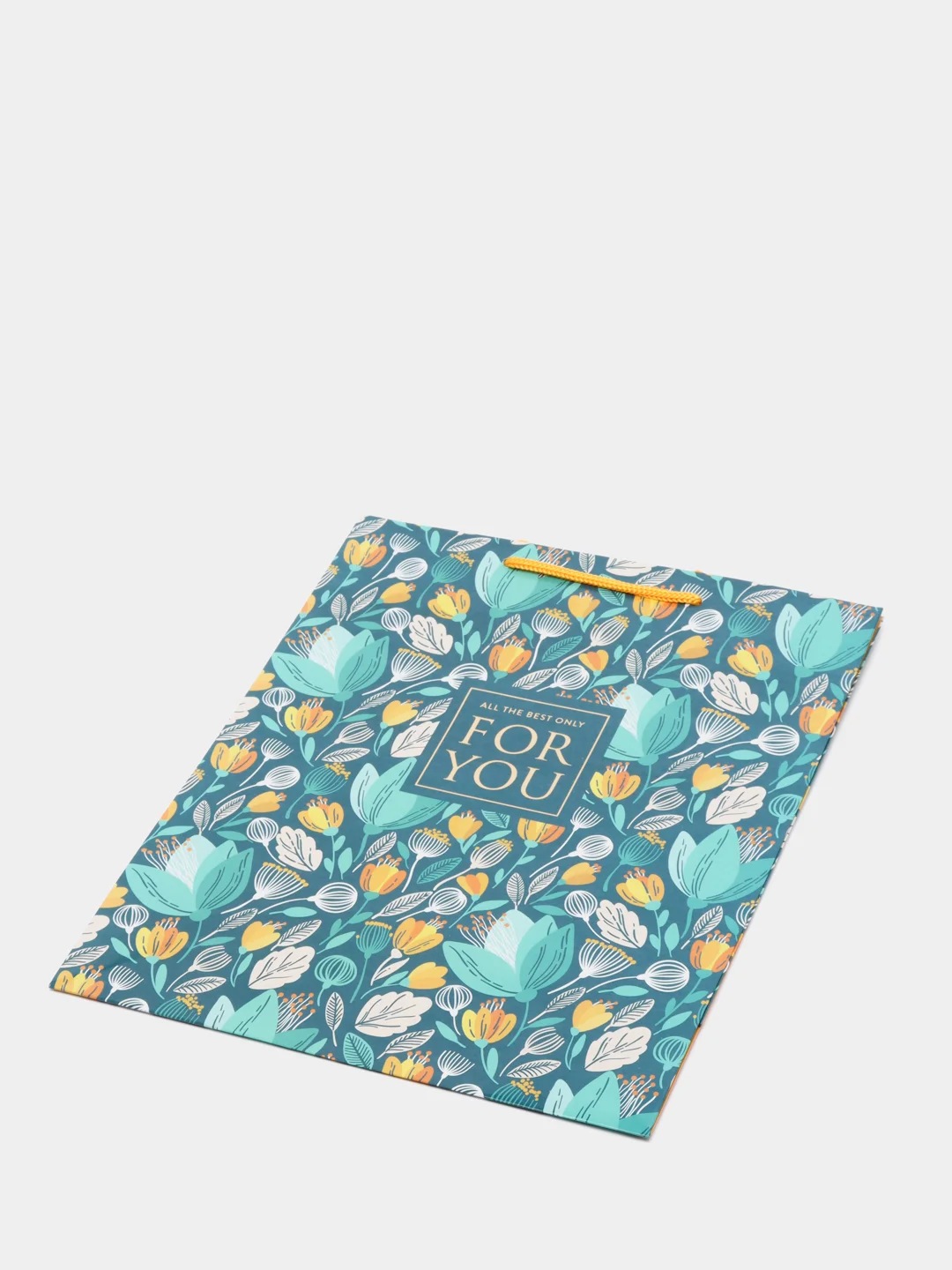 Пакет подарочный Flower pattern, 26 х 32 х 12 см