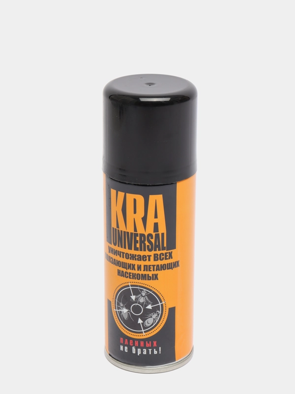 Дихлофос аэрозоль Kra universal от всех ползающих и летающих насекомых, 245 см3