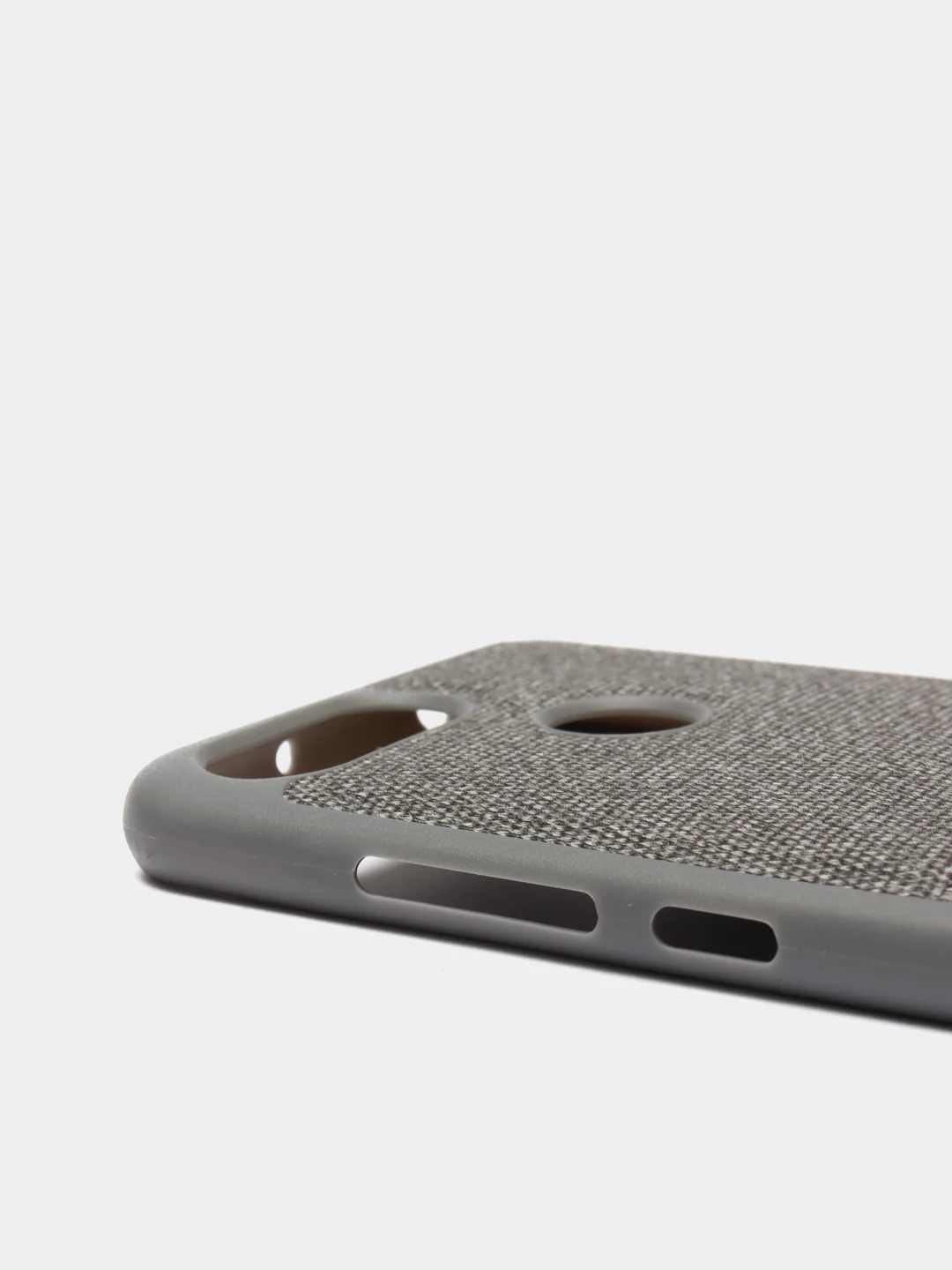 Серый чехол джинсовый для Xiaomi Redmi Go/A2 Lite/4X/5/5+/6/6A/6 Pro/7/7A/Poco F1