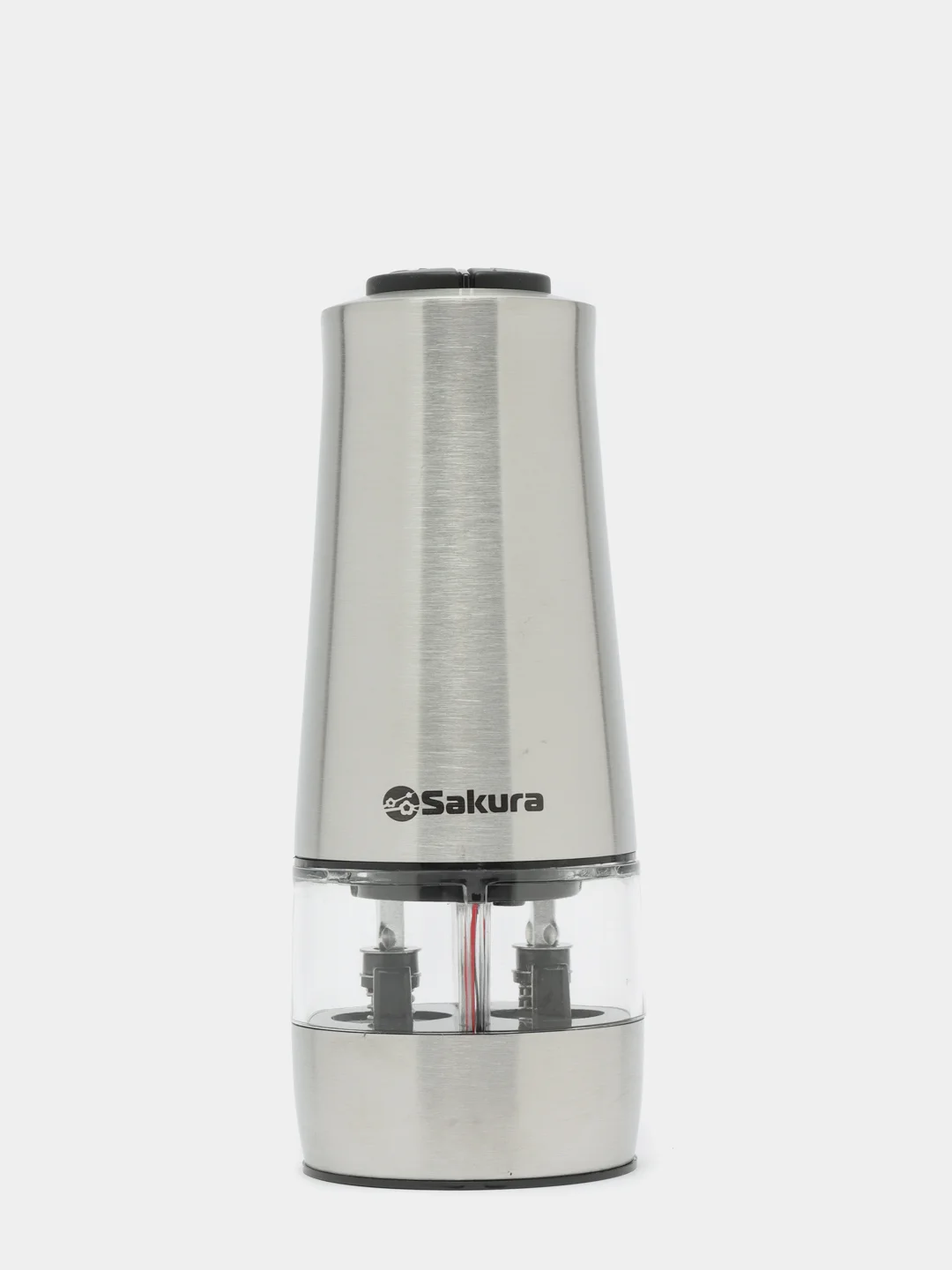 Золотистый хаки мельница Sakura SA-6670, двухсторонняя, электрическая, для специй и соли