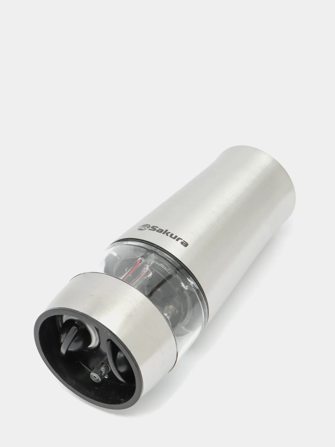 Золотистый хаки мельница Sakura SA-6670, двухсторонняя, электрическая, для специй и соли