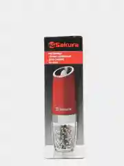 Красный перцемолка Sakura SA-6643R, гравитационная