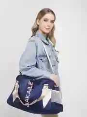 Синий спортивная сумка