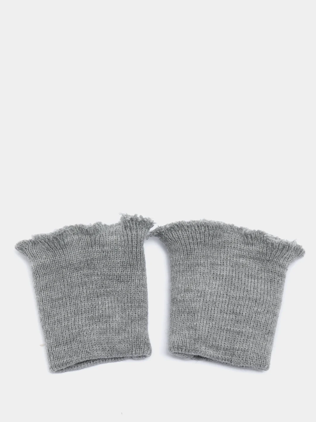 Серый пришивные манжеты, вязаные, для рукавов одежды 6,5см X 10см