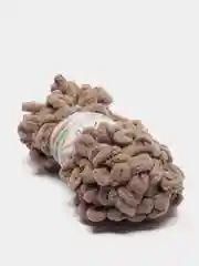 Серый меланж пряжа Alize Puffy петельки