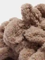 Серый меланж пряжа Alize Puffy петельки