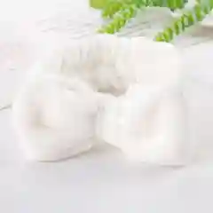 Белый повязка бант на голову, косметическая