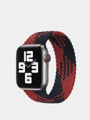 Нейлоновый ремешок для Apple Watch плетёный монобраслет